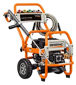 3100PSI Generac Power Systems Inc. 3100PSI Power Washer 2.8 GPM