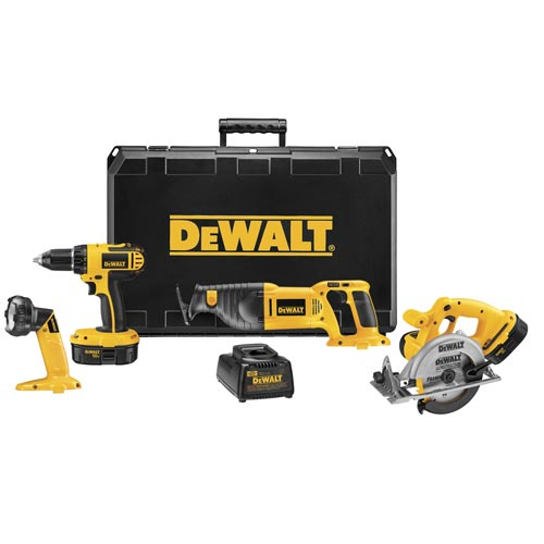 Dewalt 18v 4 tool combo kit deals