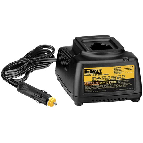 DeWalt DW9109 Vehicle Charger 7.2V 18.0V Spears Construction Supply